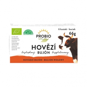 Bulion wołowy bezglutenowy 66g BIO