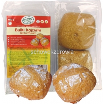 BUŁKI DO HAMBURGERÓW BEZGLUTENOWE (4 x 75 g) 300 g - DORIA