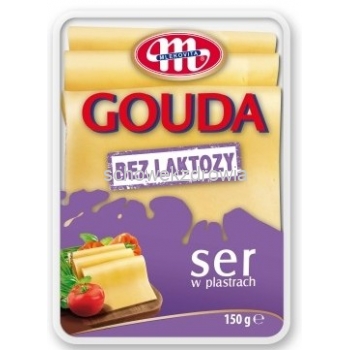 Ser żółty GOŁDA bez laktozy 150g MLEKOVITA