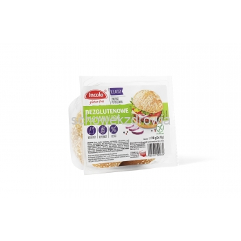 Bułka hamburger bezglutenowa z siemieniem lnianym140g (2x70g)