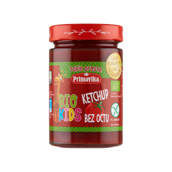 Ketchup bez octu – dla dzieci BIO  bezglutenowy 315 g