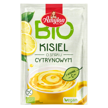 KISIEL INSTANT O SMAKU CYTRYNOWYM BEZGLUTENOWY BIO 30 g -