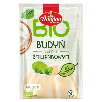 BUDYŃ O SMAKU ŚMIETANKOWYM BEZGLUTENOWY BIO 40 g