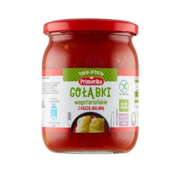 Gołąbki wegetariańskie bezglutenowe z kaszą jaglaną 480g