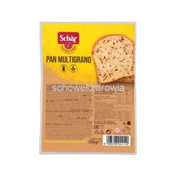 PAN  MULTIGRANO – Chleb wieloziarnisty bezglutenowy 250g